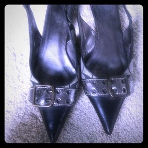 Authentic Coach kitten heel